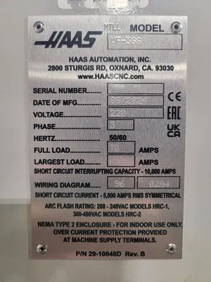 2024 HAAS VF-3SS CNC Milling | MD Equipment Services LLC (25)