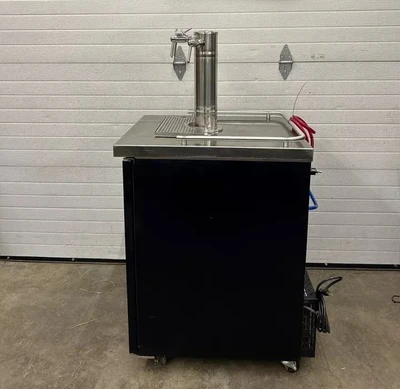 167-0563 MicroMatic Pro-Line 4 Tap Self Contained Dual Temp Wine Beer Cooler