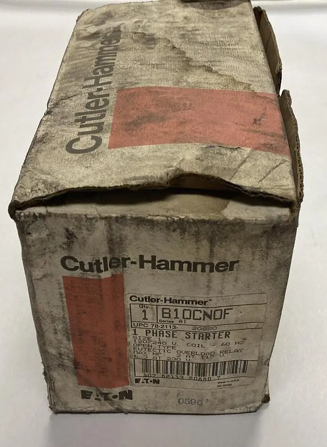 New | in-Stock CUTLER-HAMMER B10CN0F Starters | Surplus Asset Holdings #1227660
