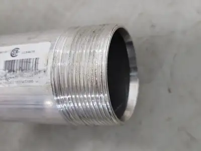 2", 90 deg. Aluminum Threaded Elbow