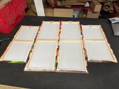 Used Falcon Restaurant Supply Used Large 48" Vinyl Pizza Wall Picture Restaurant Front of House Furnishings Illinois US | Falcon Restaurant Supply #1376084