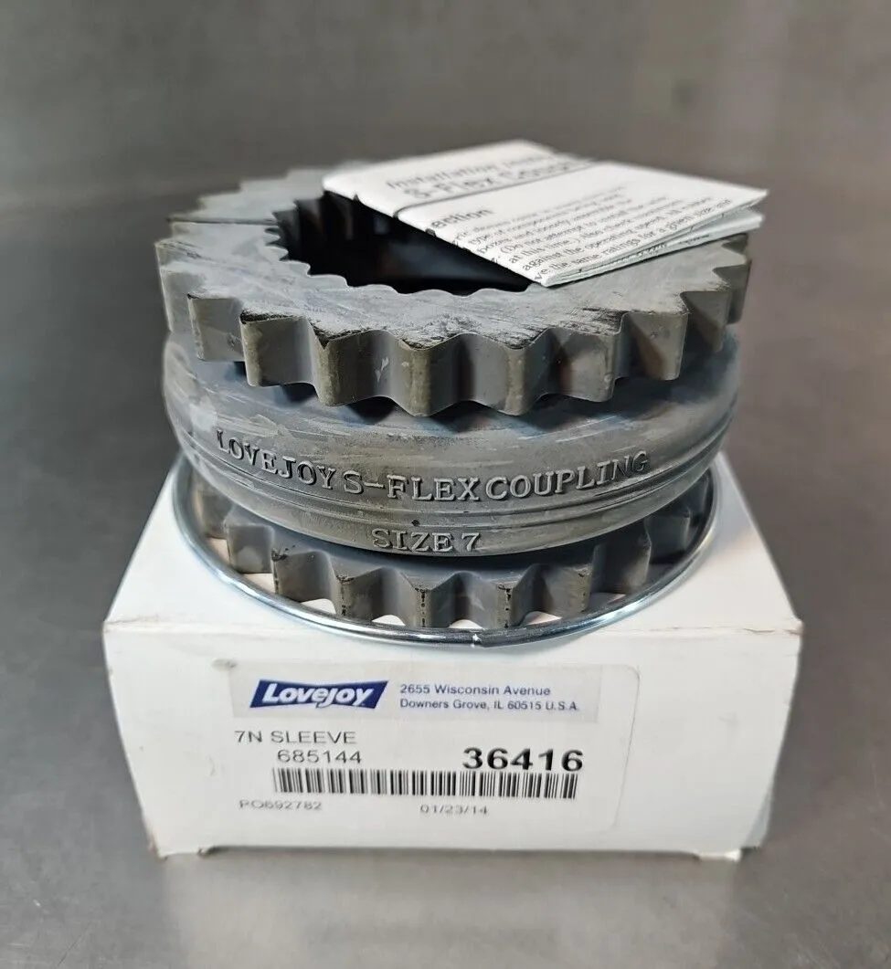 Lovejoy 685144 36416 7N SLeeve- S Flex Coupling loc5C20