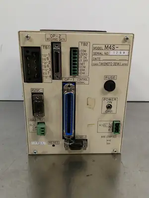 Used TAKEMOTO M4S-1259 PLC Processors | Palmetto Automation #1153907