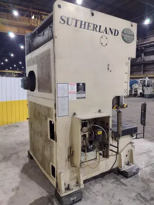 160 TON SUTHERLAND MODEL #FTP-160 GAP PRESS, STROKE 7.87", new 2000: STOCK #20720