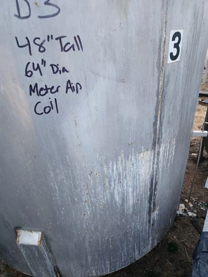 USED Stainless 600 Gallon