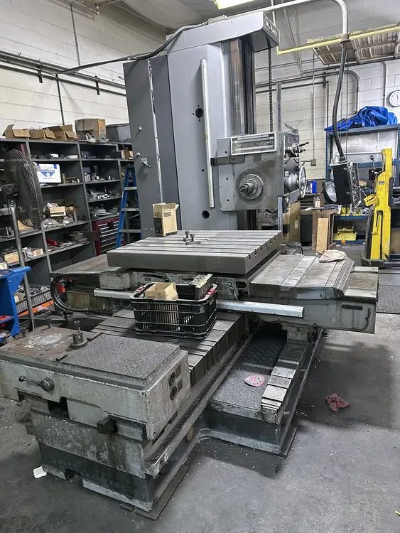 Used 1995 KURAKI KBT 1003W Horizontal Table Type Boring Mills Illinois US | Machinery Marketing International #378893