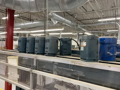 CEMCO MVB-84, 84", 6-SPINDLE VERTICAL BORING