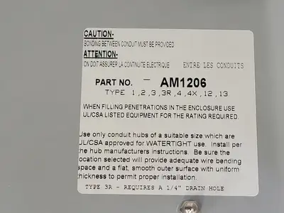 NEW 2002 ALLIED MOULDED PRODUCTS AM1206RL