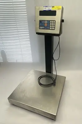 USED SPX GSE SCALE SYSTEMS MODEL 4400 FLOATING BEAM™ SCALE PLATFORM SYSTEM, DIGITAL READOUT