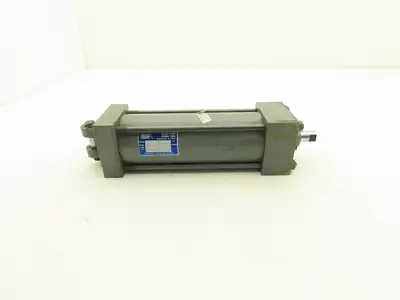 Miller 84B2N Pneumatic Air Cylinder 2.5" Bore 6" Stroke 500psi Clevis Mount