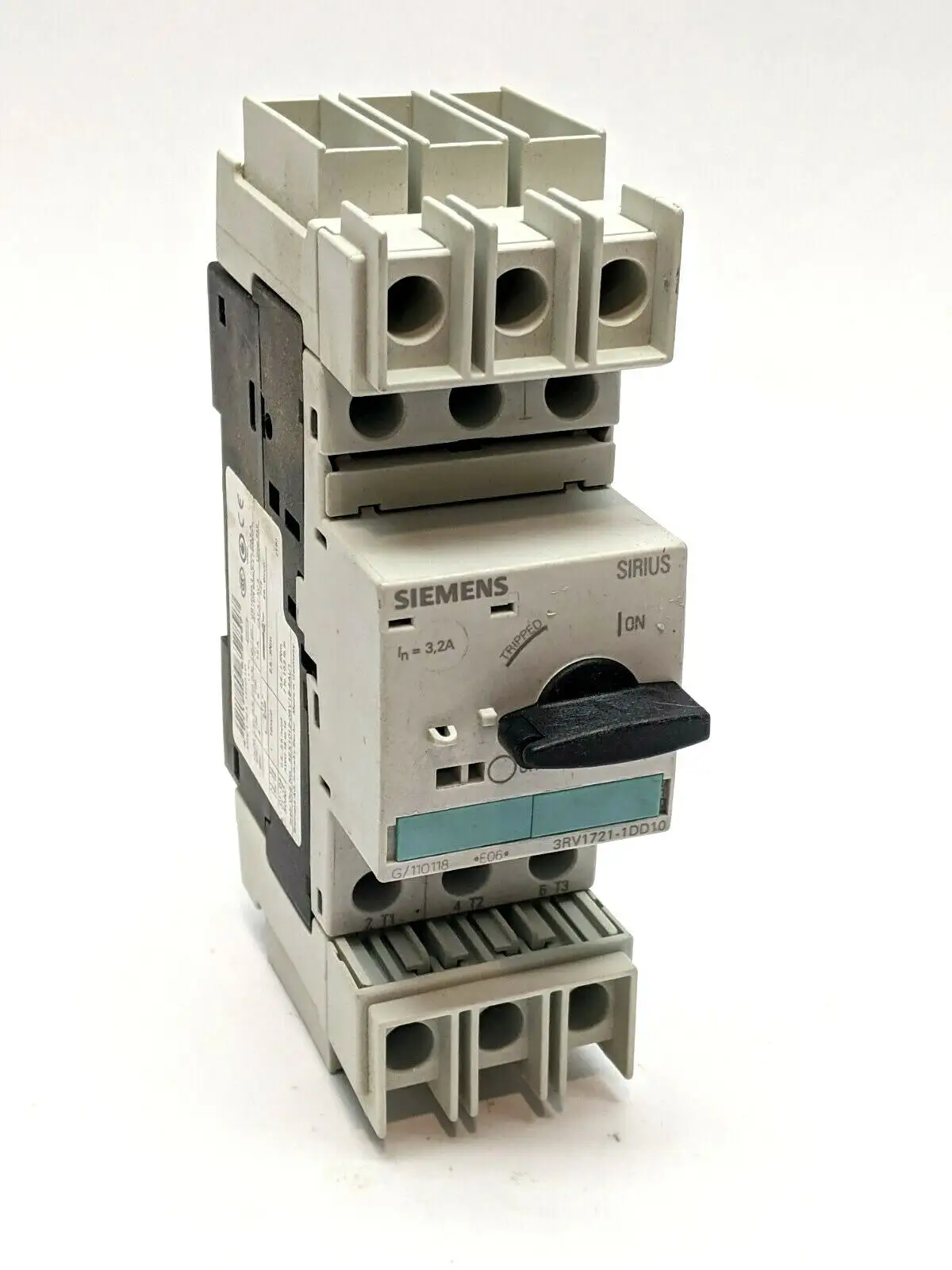 Siemens 3RV1721-1DD10 Circuit Breaker SIZE S0