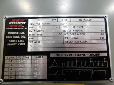 Used Magnetics NA Transformers Ohio US | Equipment Recovery Corp. #1329758