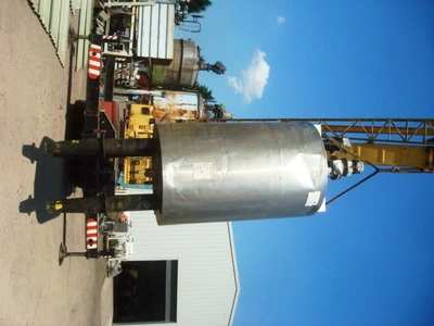 5,000L S/S Jktd Anchor Combination Mixer