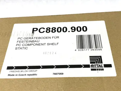 New | in-Stock Rittal Gray Component Shelf, 507mm W 550mm Depth, Static Installation Misc Electrical & Power Parts Michigan US | Maverick Industrial Sales #1424658