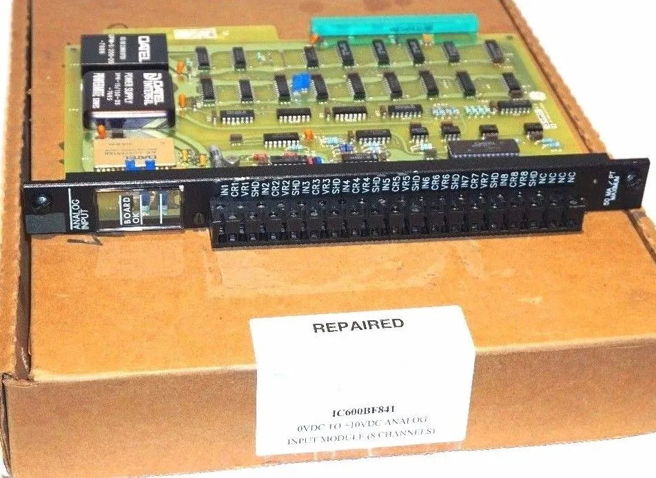 GE FANUC IC600BF841 ANALOG INPUT MODULE REPAIRED