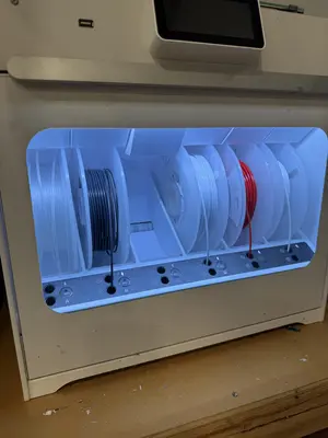 Ultimaker Dual Head 6 Station 3D Printer With Extra Spools