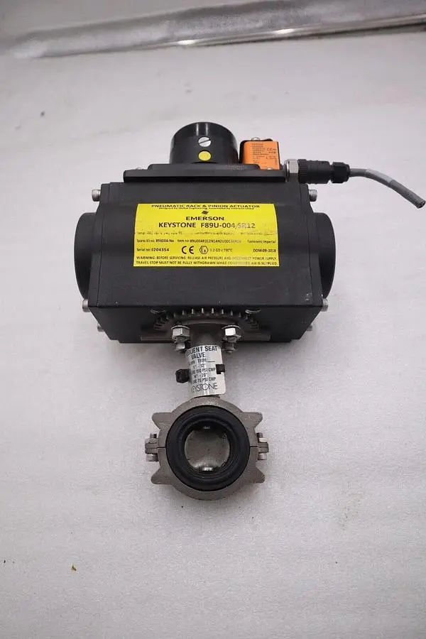 EMERSON 89U004R312N14N2U00C34P0A/ NN5008 ACTUATOR STOCK 4883