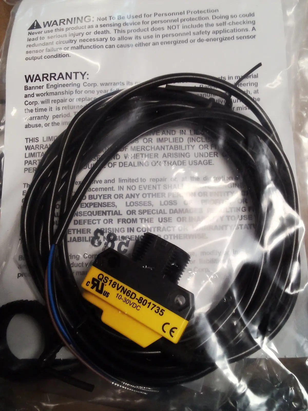 Used Banner QS18VN6D-801735 Photoelectric Sensors US | Infinity wholesale & Supply LLC #1305594