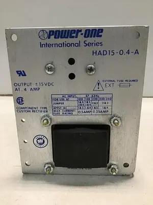 USED POWER ONE HAD15-0.4-A