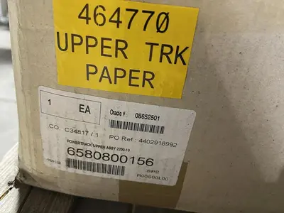 NEW IN BOX! HONEYWELL MEASUREX POWER TRACK  08652501 Upper Assy STOCK S-271