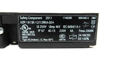 NEW SCHMERSAL AZM 161SK-12/12RKA-024