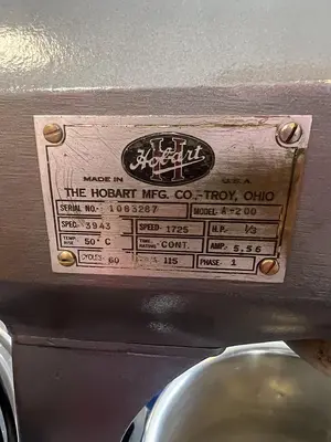 Used HOBART A-200 Planetary Mixers Florida US | BAM Discount Restaurant Equipment #1263823