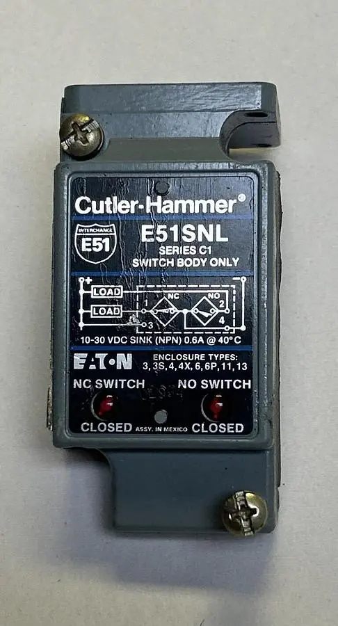 Used CUTLER-HAMMER E51SNL Miscellaneous Equipment (Electrical & Power) | Surplus Asset Holdings #1195730