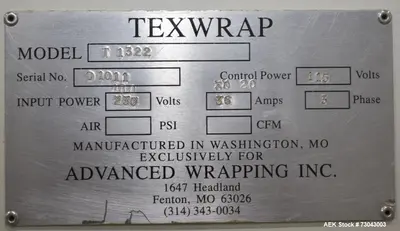 USED TEXWRAP T1322