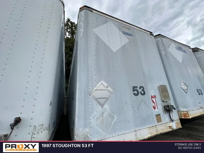 Used 1997 STOUGHTON 53 FT Box Trailers Pennsylvania US | Proxy Equipment #1384953