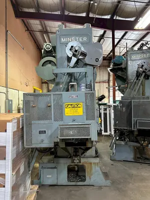 Used MINSTER P2-100 Straight Side Presses Ohio US | D & D Industries #1413118
