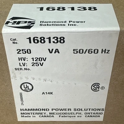 NEW Hammond 168138