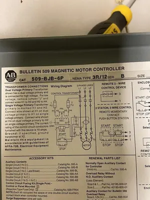New | in-Stock ALLEN-BRADLEY 509-BJB-6P Starters | Surplus Asset Holdings #1204335