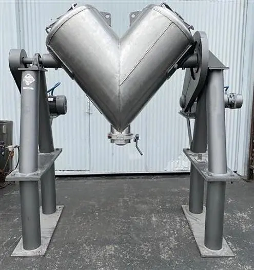Used PATTERSON KELLEY _UNKNOWN_ Double Cone - V Mixers California US | Machinery & Equipment #138838