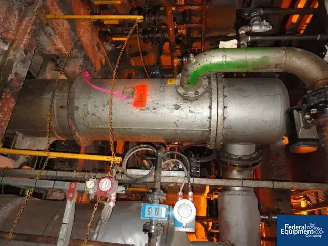 Used Authur S. Leitch 400 Sq Ft AS Leitch Heat Exchanger, S/S, 150/75# Heat Exchangers New York US | Federal Equipment Company #127755