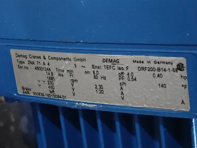 USED DEMAG DRF200