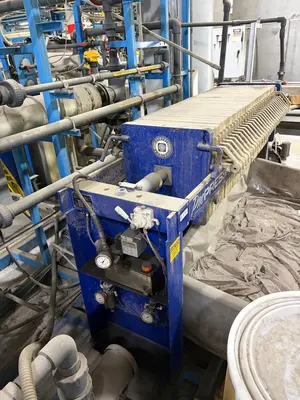 1999 Pacific Press 4 Cubic Foot Filter Press - Plate & Frame | Perry Equipment (6)