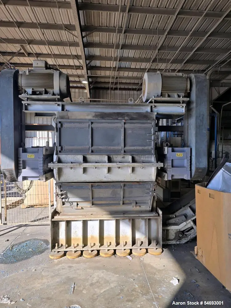 Used ZERMA ZRS-1500 Dual Rotor or Single Rotor Shredders Illinois US | Aaron Equipment #1512890