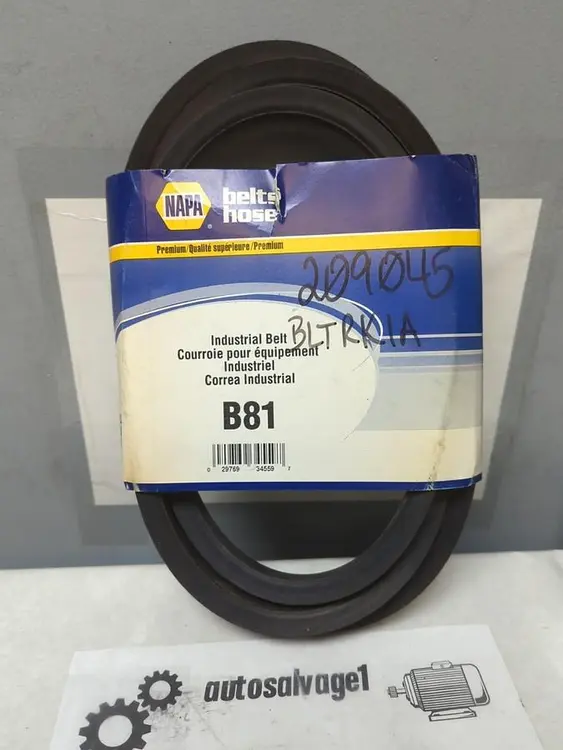 New | in-Stock NAPA B81 Belts Ohio US | Surplus Asset Holdings #1240467