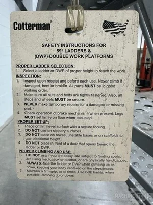USED COTTERMAN Tooling & Accessories (Other)