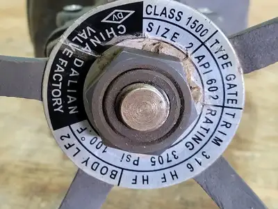 USED DALIAN VALVE FACTORY API 602