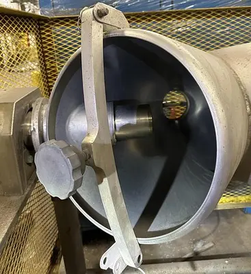 V-Type Mixer, 3 CF, Stainless Steal, Patterson Kelley, 290 #/CF - #5991373