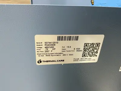 Used THERMAL CARE RQE0908 Misc Plastics Equipment Ohio US | HGR 24 #1332746