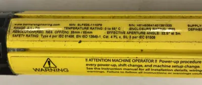 USED BANNER SLPR25-1110P8