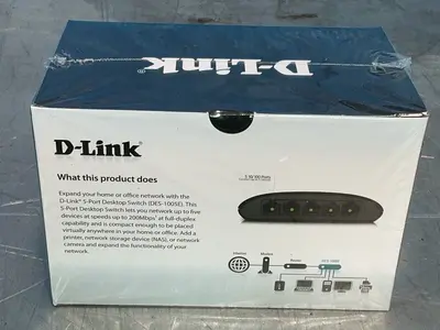 New | in-Stock DLINK DES1005E Network Switches Ohio US | HGR 24 #1406013