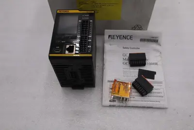 Keyence GC-1000 Industrial Safety Controller Ethernet LCD STOCK 1416CC