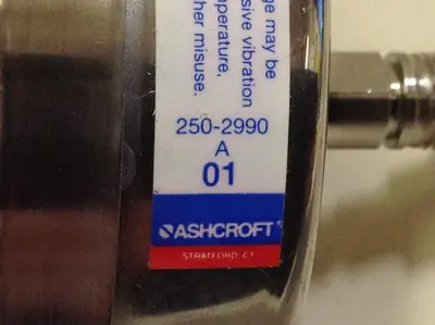 USED ASHCROFT 3TA48727-018