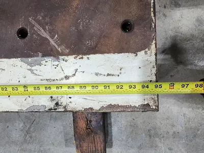 35.5" x 95" x 4" Ram Plate