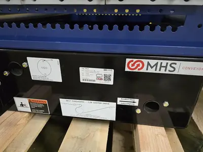 Used MHS ROLLER BED BELT CONVEYOR Belt Conveyors Wisconsin US | Packer City Sales #1301768