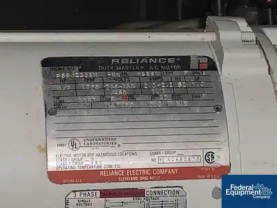 USED Vector 48/60 Vector Hi-Coater Coating Pan, Model HCT-48/60, S/S
