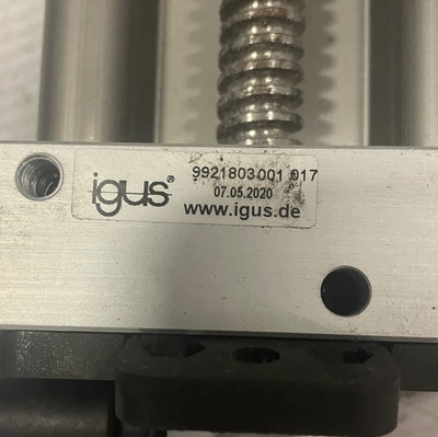 Igus/Drylin 9921803001 XY Linear Positioning Stage/Table 3” & 5-1/2” Travel